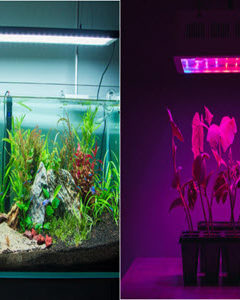 aquarium light vs grow lights